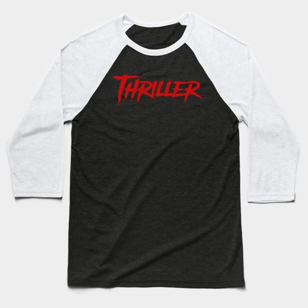 thriller Baseball T-Shirt by Corecustom